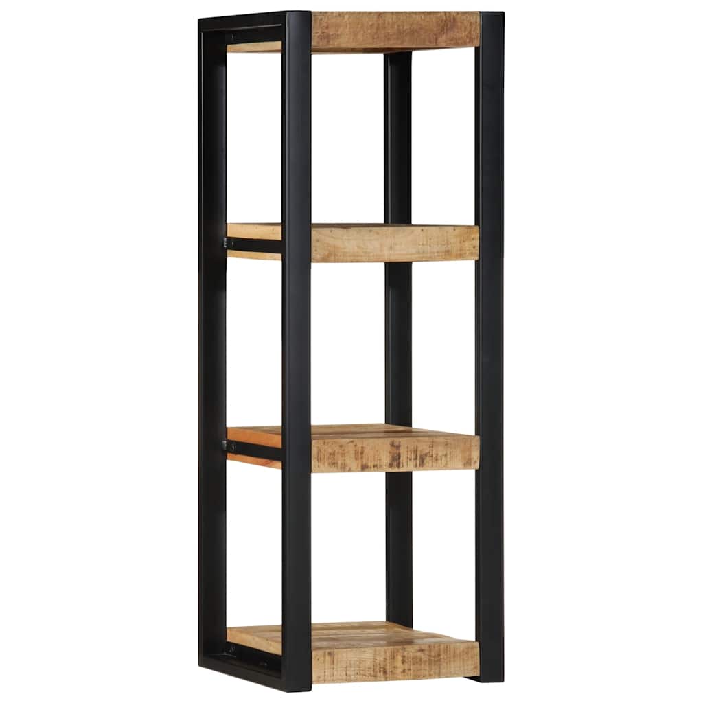 Wandschap 35x35x100 cm massief ruw mangohout is nu te koop bij PeponiXL, paradijselijk wonen!