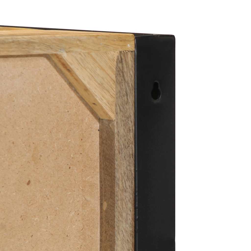 Nachtkastje 40x35x40 cm massief ruw mangohout is nu te koop bij PeponiXL, paradijselijk wonen!