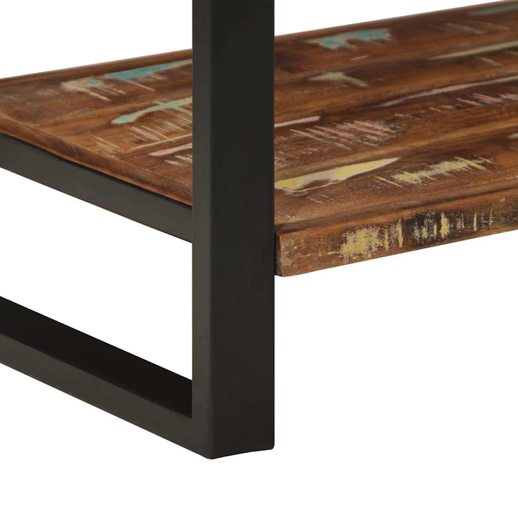 Kledingrek 80x40x190 cm massief gerecycled hout meerkleurig is nu te koop bij PeponiXL, paradijselijk wonen!