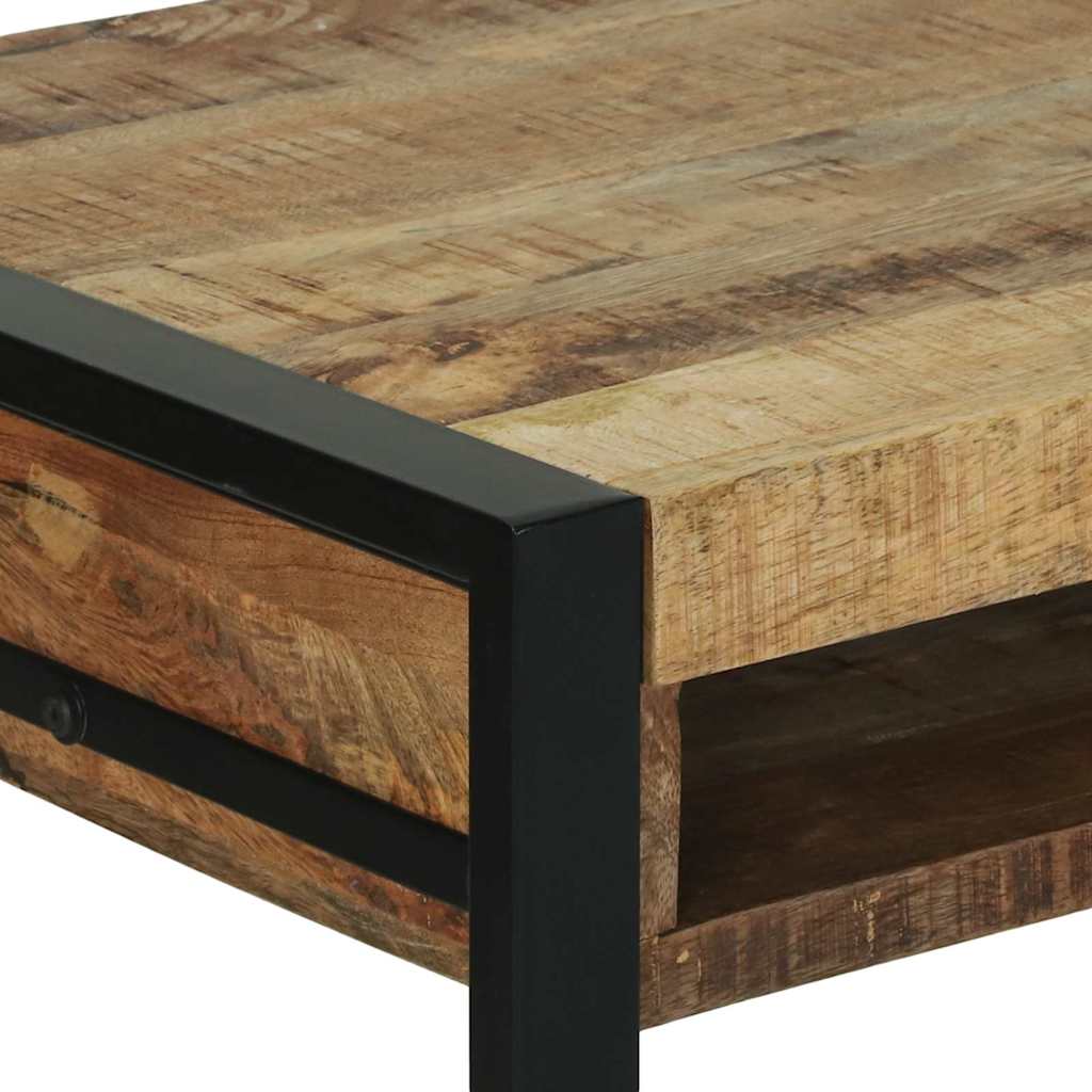 Plafondtafel met plank Bruin 100 x 50 x 75 cm Massief mangohout is nu te koop bij PeponiXL, paradijselijk wonen!