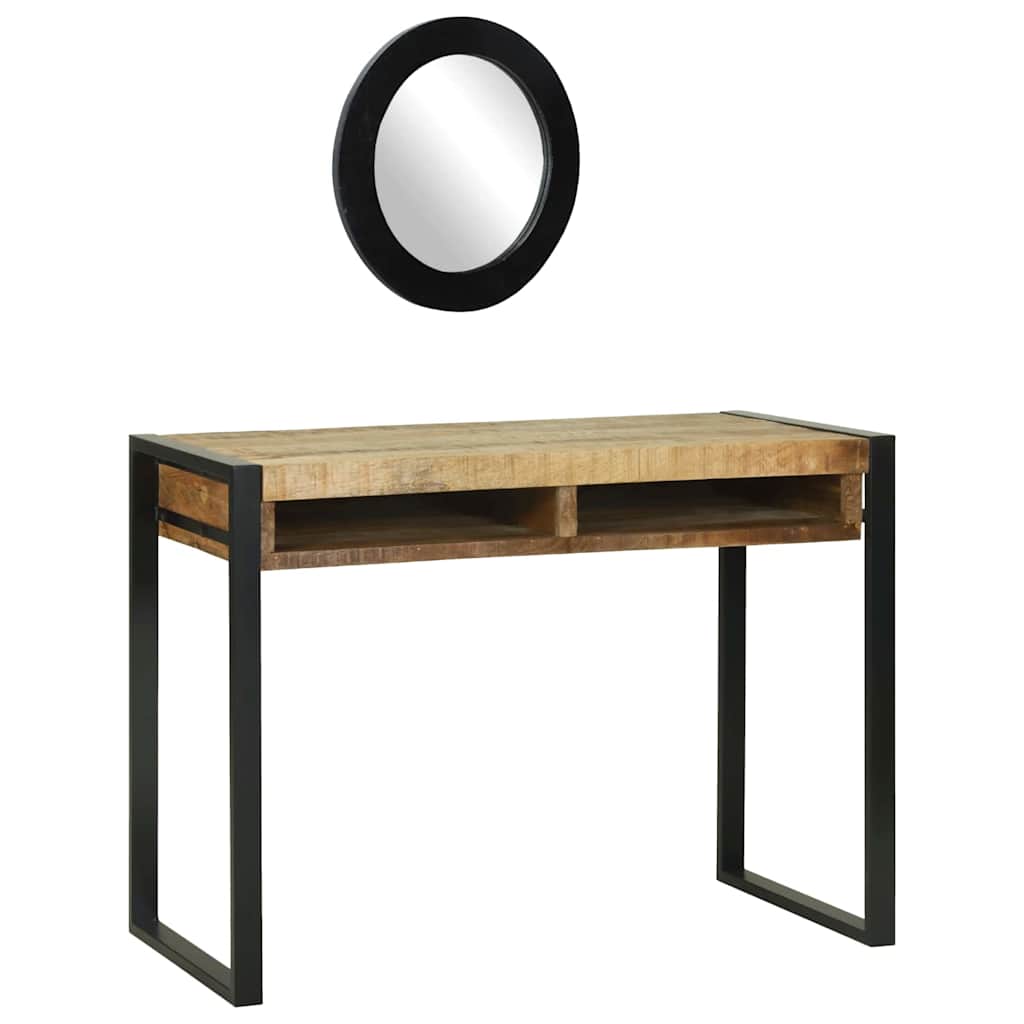 Plafondtafel met plank Bruin 100 x 50 x 75 cm Massief mangohout is nu te koop bij PeponiXL, paradijselijk wonen!