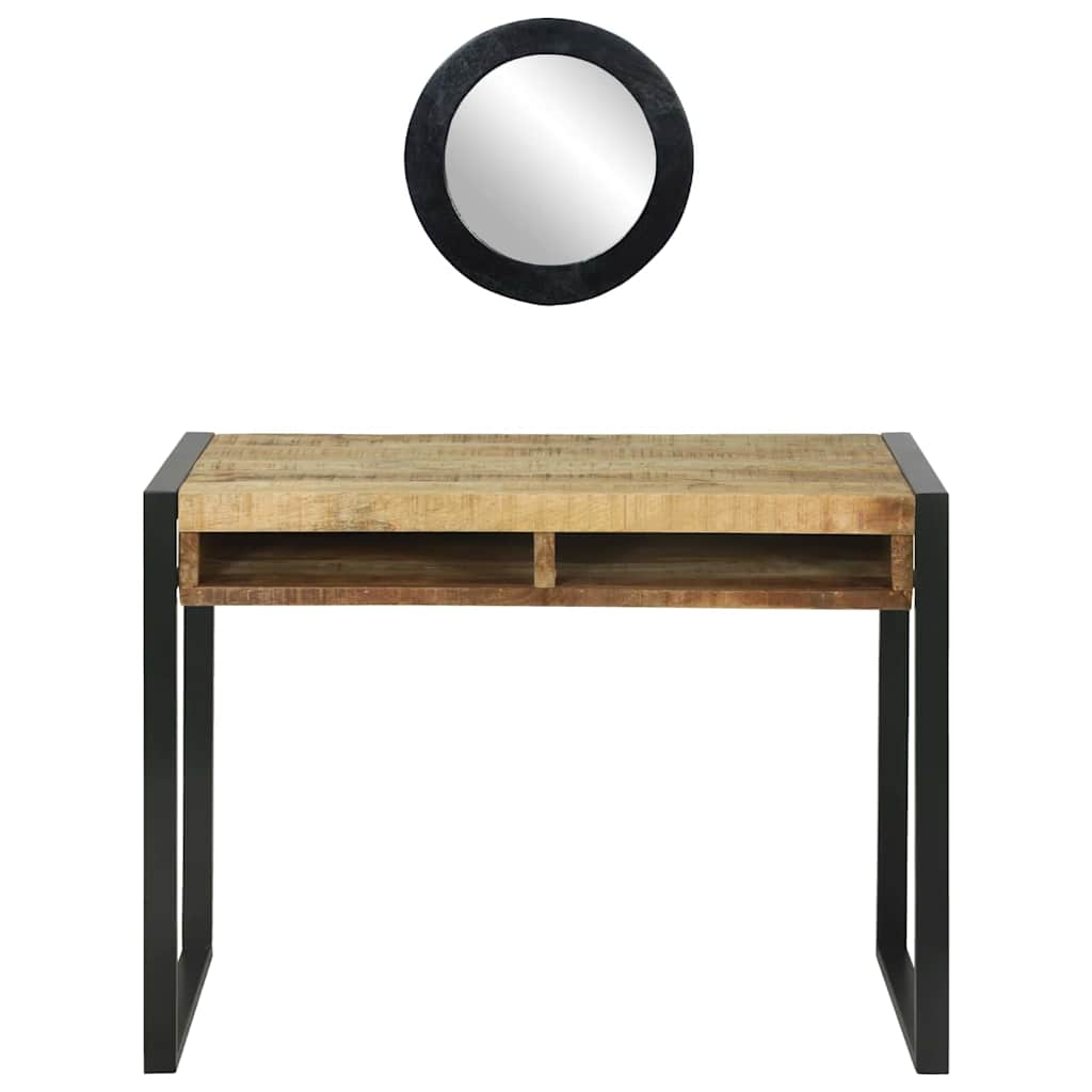 Plafondtafel met plank Bruin 100 x 50 x 75 cm Massief mangohout is nu te koop bij PeponiXL, paradijselijk wonen!