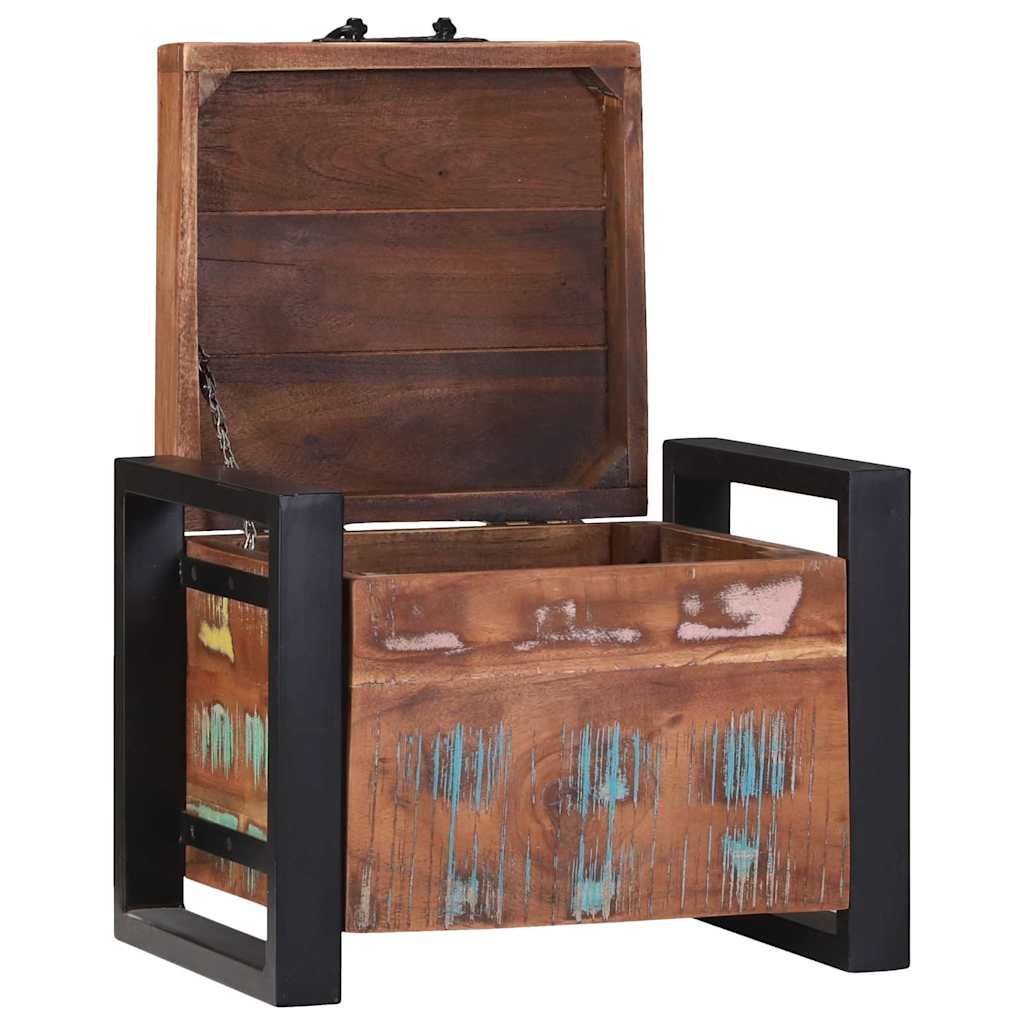 Opbergkisten Multikleur 40 x 30 x 30 cm Massief gerecycled hout is nu te koop bij PeponiXL, paradijselijk wonen!