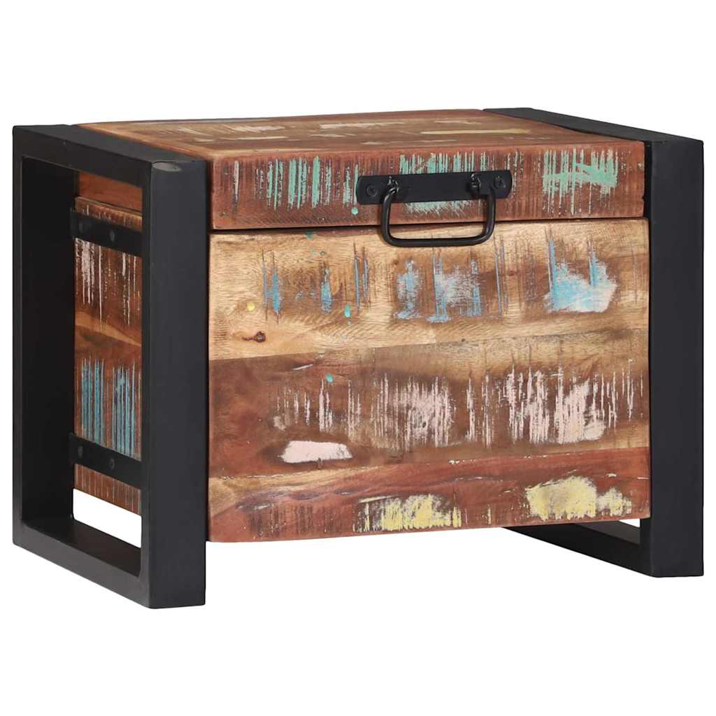 Opbergkisten Multikleur 40 x 30 x 30 cm Massief gerecycled hout is nu te koop bij PeponiXL, paradijselijk wonen!