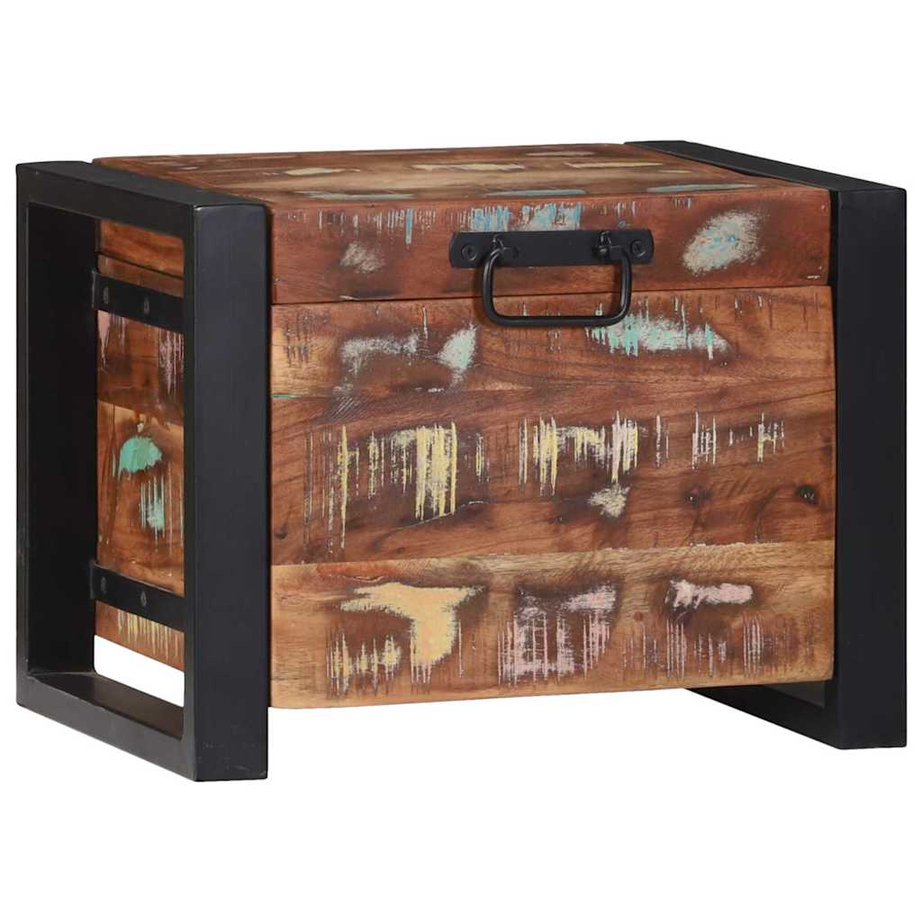 Opbergkisten Multikleur 40 x 30 x 30 cm Massief gerecycled hout is nu te koop bij PeponiXL, paradijselijk wonen!
