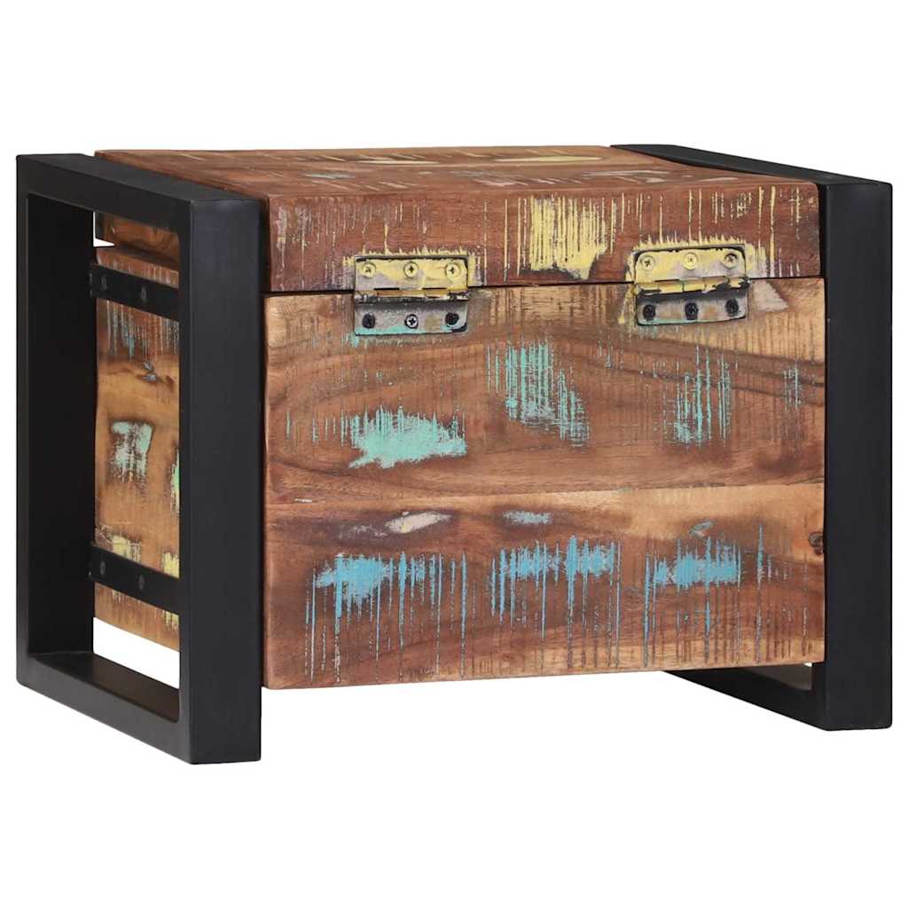 Opbergkisten Multikleur 40 x 30 x 30 cm Massief gerecycled hout is nu te koop bij PeponiXL, paradijselijk wonen!