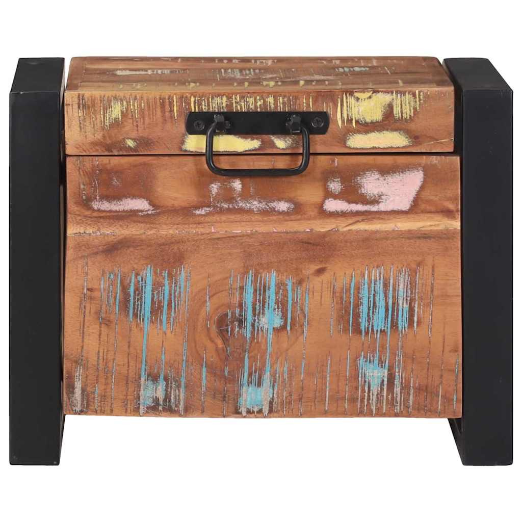 Opbergkisten Multikleur 40 x 30 x 30 cm Massief gerecycled hout is nu te koop bij PeponiXL, paradijselijk wonen!