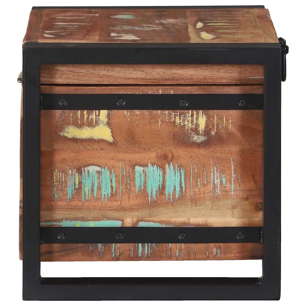 Opbergkisten Multikleur 40 x 30 x 30 cm Massief gerecycled hout is nu te koop bij PeponiXL, paradijselijk wonen!