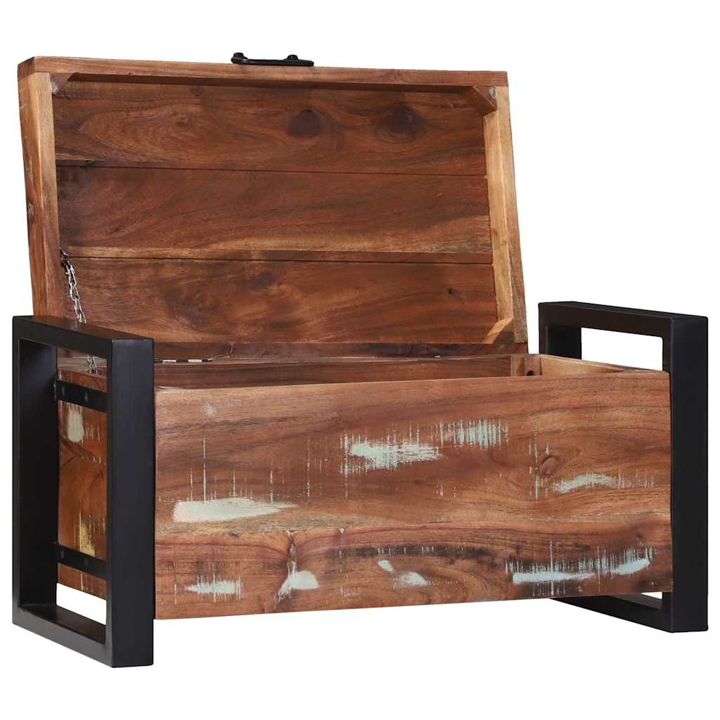 Opbergkisten Multikleur 60 x 30 x 30 cm Massief gerecycled hout is nu te koop bij PeponiXL, paradijselijk wonen!