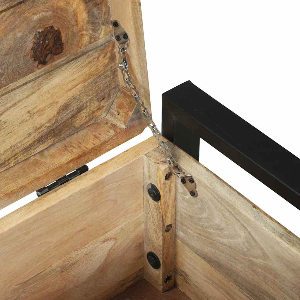Opbergkisten met opslag Bruin 80 x 30 x 30 cm Massief mangohout is nu te koop bij PeponiXL, paradijselijk wonen!