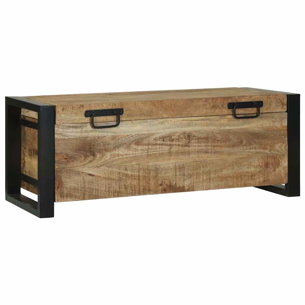 Opbergkisten met opslag Bruin 80 x 30 x 30 cm Massief mangohout is nu te koop bij PeponiXL, paradijselijk wonen!