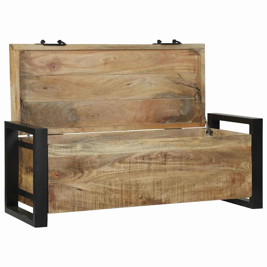 Opbergkisten met opslag Bruin 80 x 30 x 30 cm Massief mangohout is nu te koop bij PeponiXL, paradijselijk wonen!