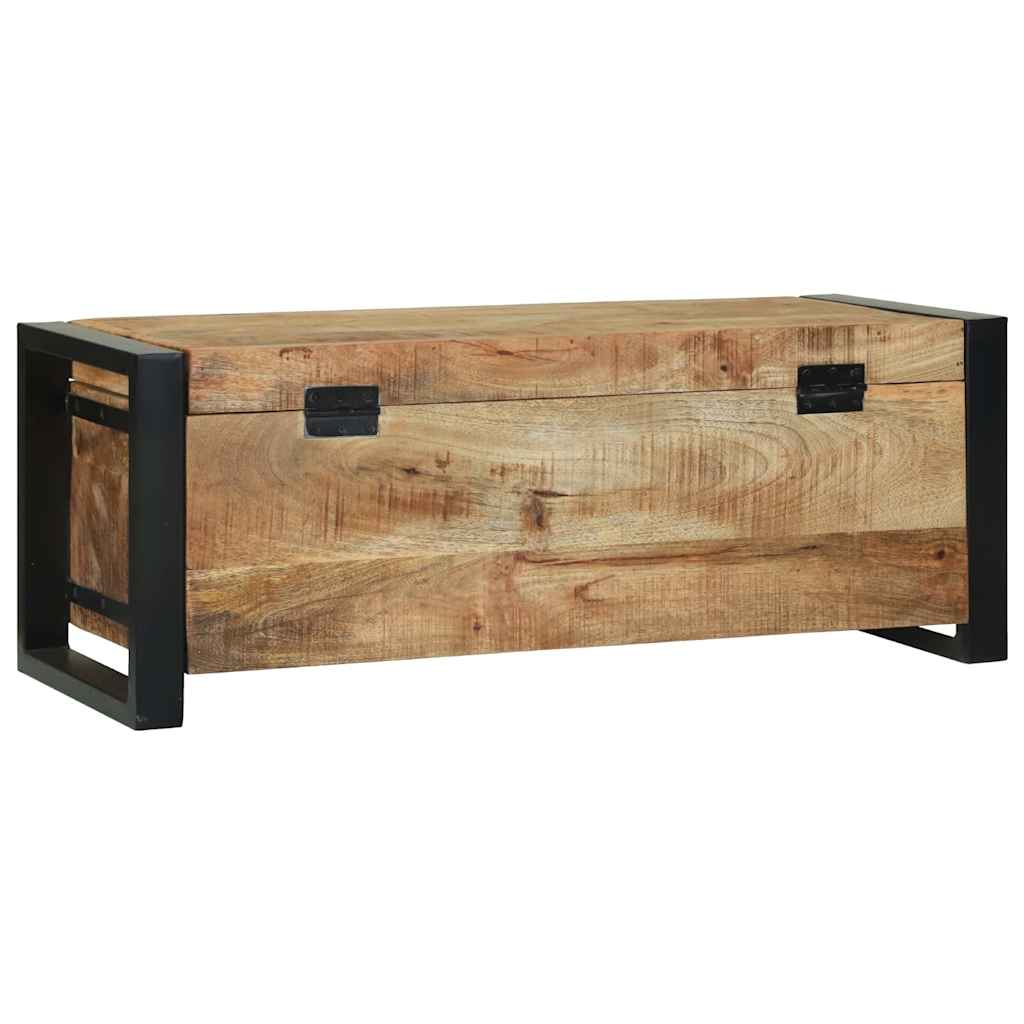 Opbergkisten met opslag Bruin 80 x 30 x 30 cm Massief mangohout is nu te koop bij PeponiXL, paradijselijk wonen!