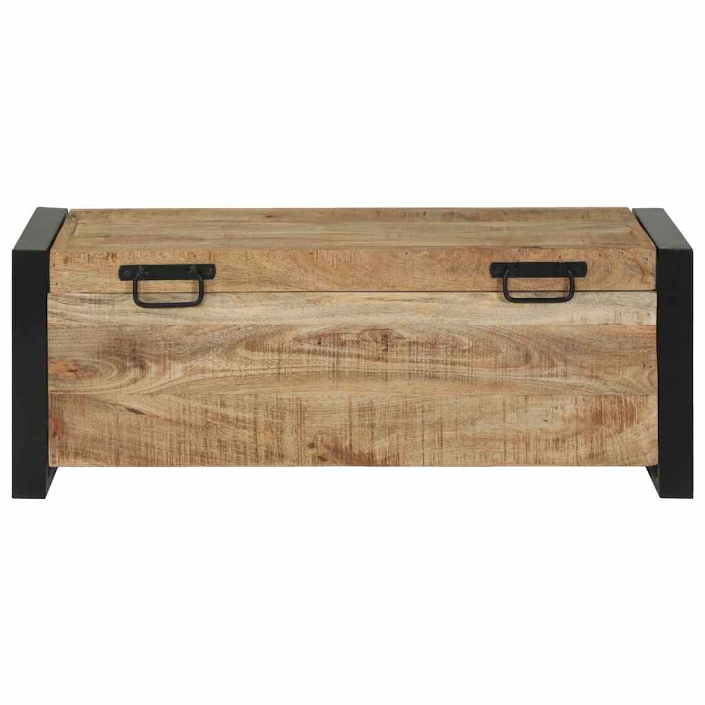 Opbergkisten met opslag Bruin 80 x 30 x 30 cm Massief mangohout is nu te koop bij PeponiXL, paradijselijk wonen!