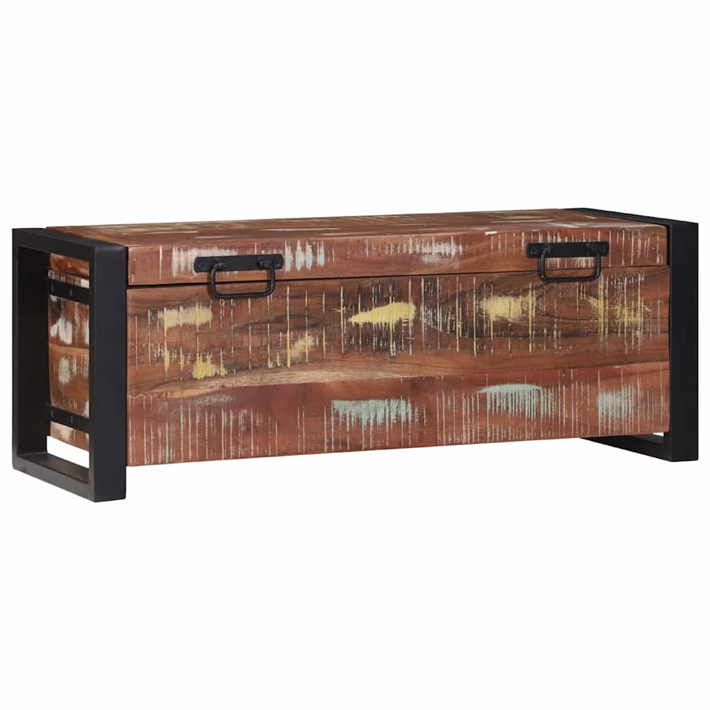 Opbergkisten Multikleur 80 x 30 x 30 cm Massief gerecycled hout is nu te koop bij PeponiXL, paradijselijk wonen!