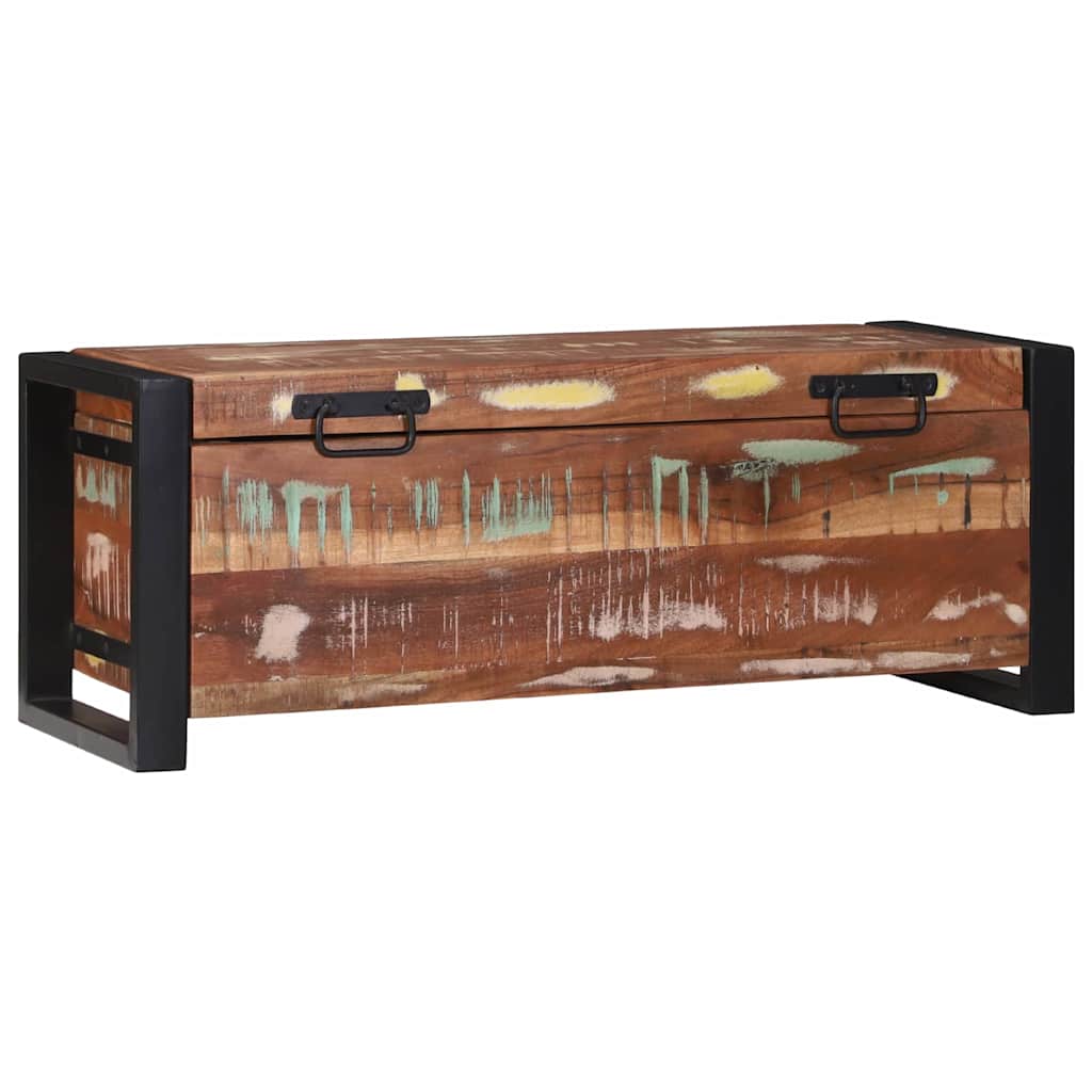 Opbergkisten Multikleur 80 x 30 x 30 cm Massief gerecycled hout is nu te koop bij PeponiXL, paradijselijk wonen!
