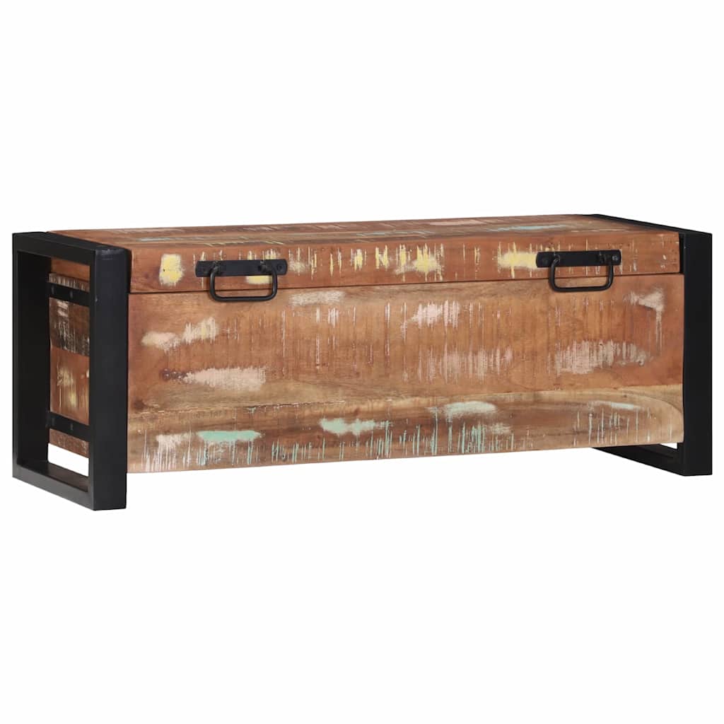 Opbergkisten Multikleur 80 x 30 x 30 cm Massief gerecycled hout is nu te koop bij PeponiXL, paradijselijk wonen!