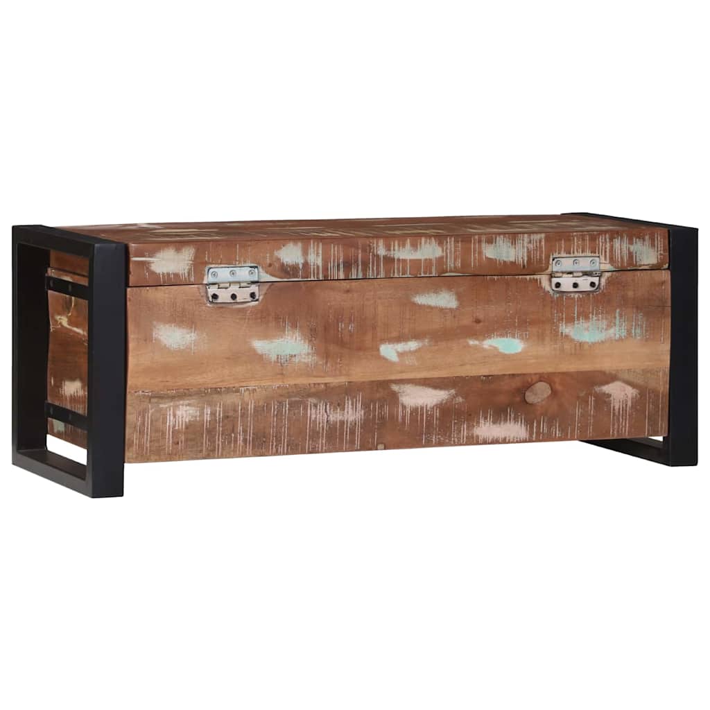 Opbergkisten Multikleur 80 x 30 x 30 cm Massief gerecycled hout is nu te koop bij PeponiXL, paradijselijk wonen!