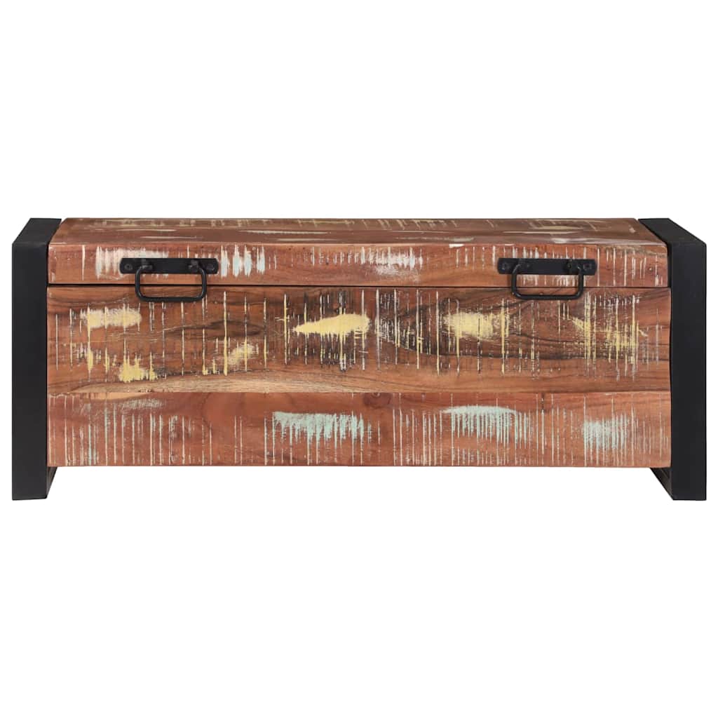 Opbergkisten Multikleur 80 x 30 x 30 cm Massief gerecycled hout is nu te koop bij PeponiXL, paradijselijk wonen!