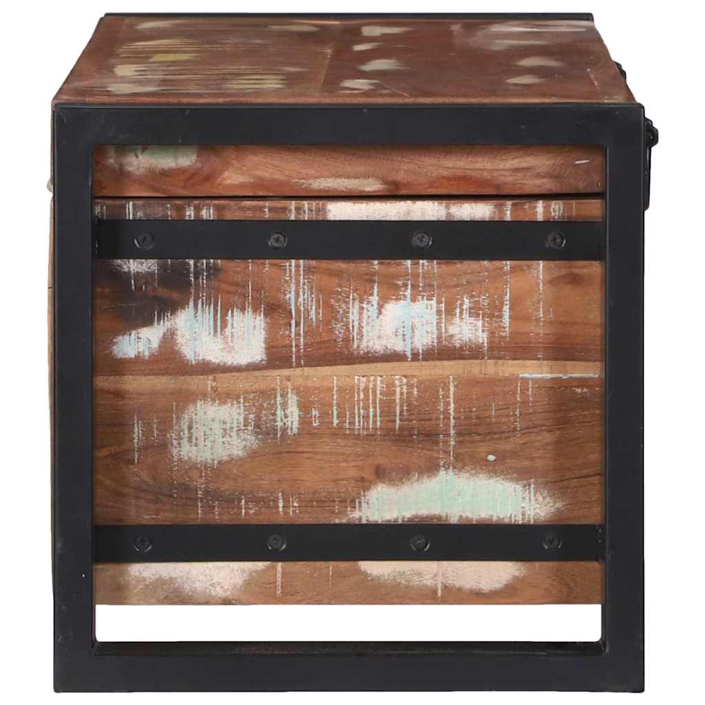 Opbergkisten Multikleur 80 x 30 x 30 cm Massief gerecycled hout is nu te koop bij PeponiXL, paradijselijk wonen!