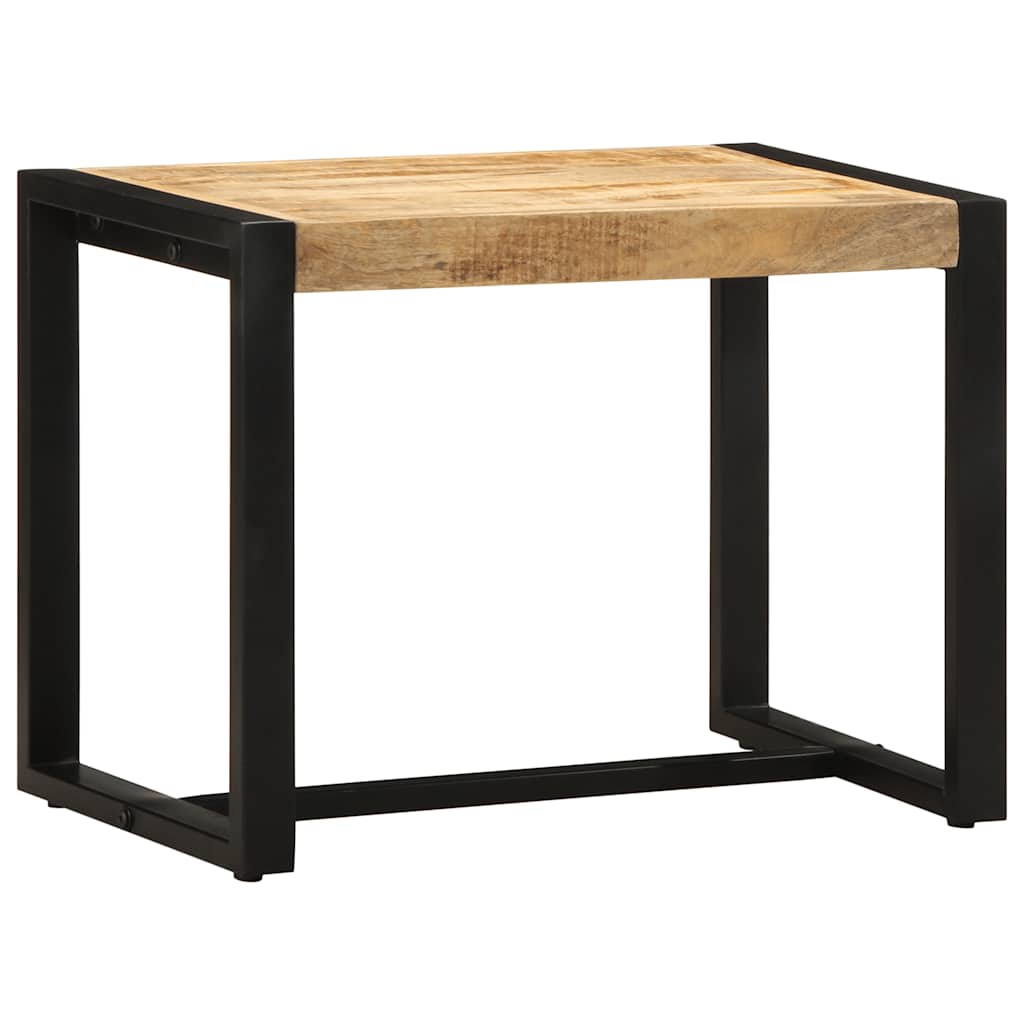 Bank 60x35x45 cm massief ruw hout mango is nu te koop bij PeponiXL, paradijselijk wonen!