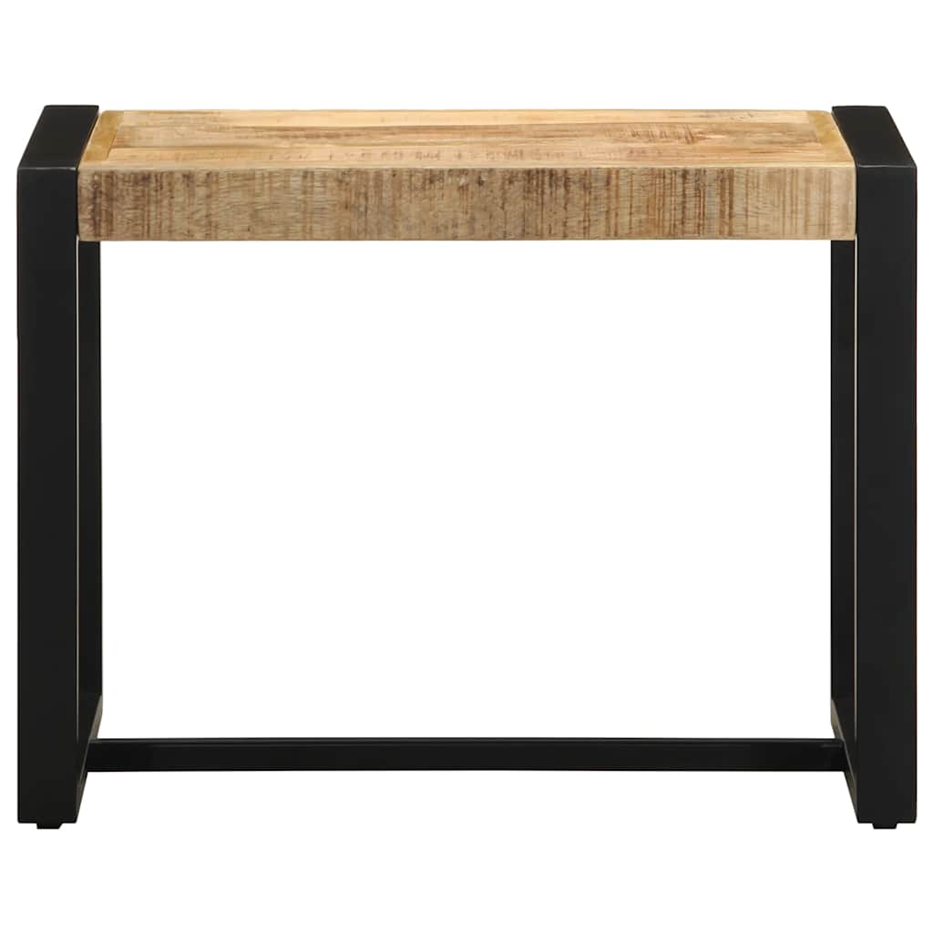 Bank 60x35x45 cm massief ruw hout mango is nu te koop bij PeponiXL, paradijselijk wonen!