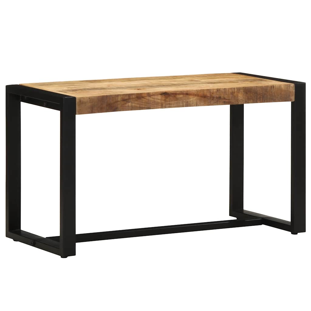 Bank 80x35x45 cm massief ruw hout mango is nu te koop bij PeponiXL, paradijselijk wonen!