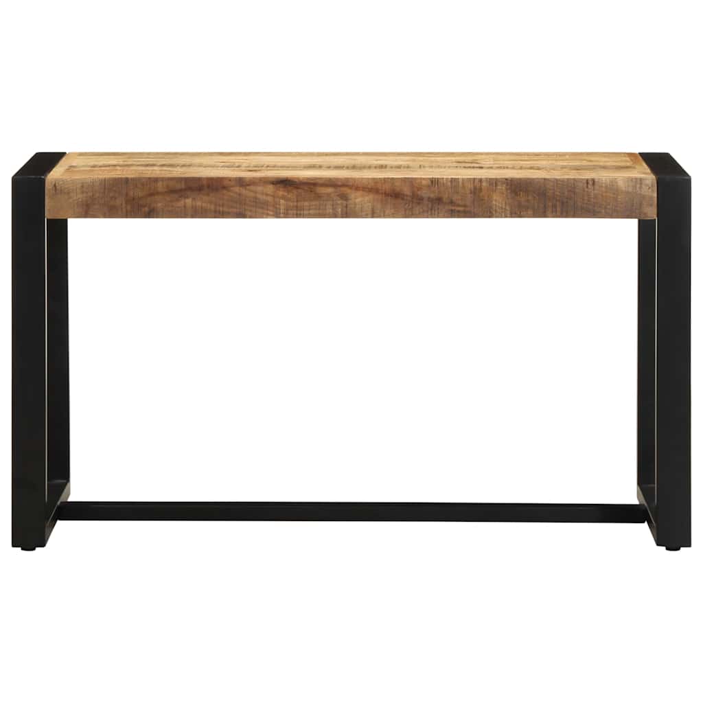 Bank 80x35x45 cm massief ruw hout mango is nu te koop bij PeponiXL, paradijselijk wonen!