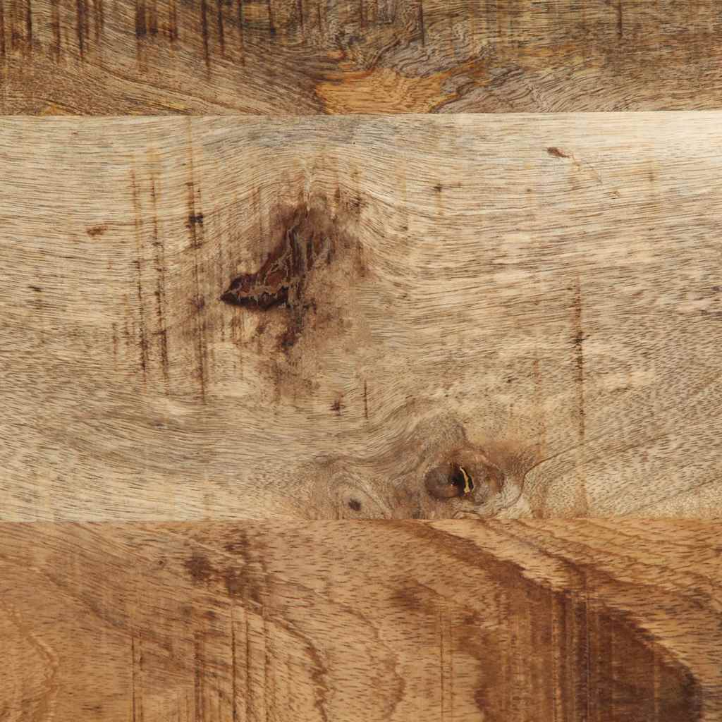 Bank 80x35x45 cm massief ruw hout mango is nu te koop bij PeponiXL, paradijselijk wonen!
