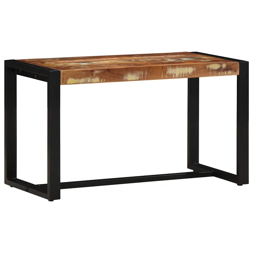 Bank 80x35x45 cm massief gerecycled hout meerkleurig is nu te koop bij PeponiXL, paradijselijk wonen!
