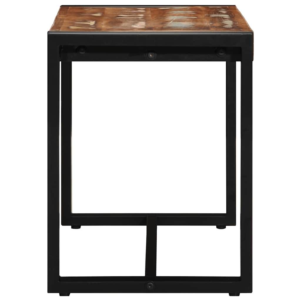 Bank 80x35x45 cm massief gerecycled hout meerkleurig is nu te koop bij PeponiXL, paradijselijk wonen!