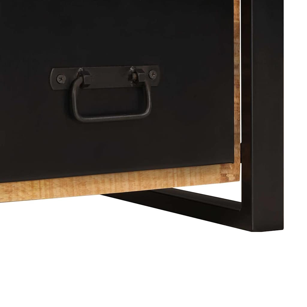 Kledinghouder met lade Bruin 40 x 40 x 90 cm Massief Mango Hout is nu te koop bij PeponiXL, paradijselijk wonen!