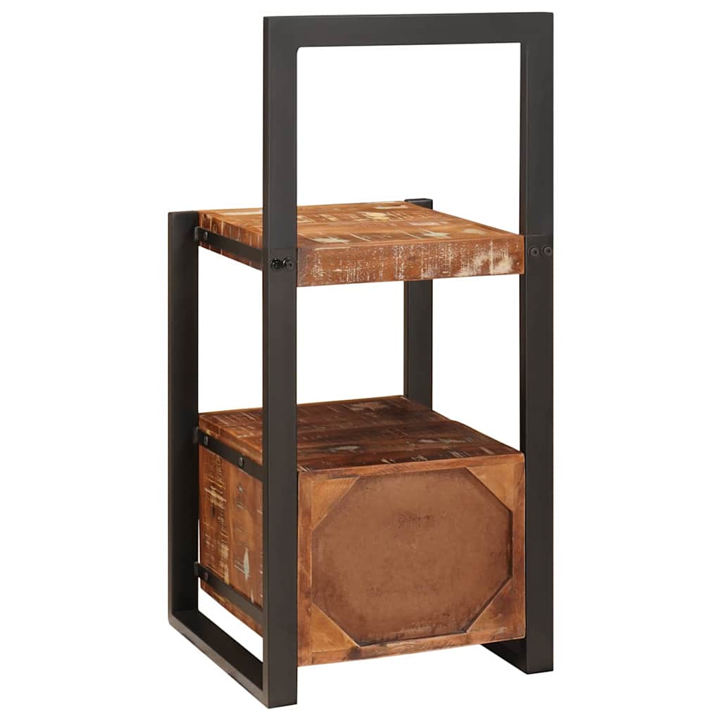 Kledinghouder met lade Multikleur Massief Gerecycled Hout is nu te koop bij PeponiXL, paradijselijk wonen!