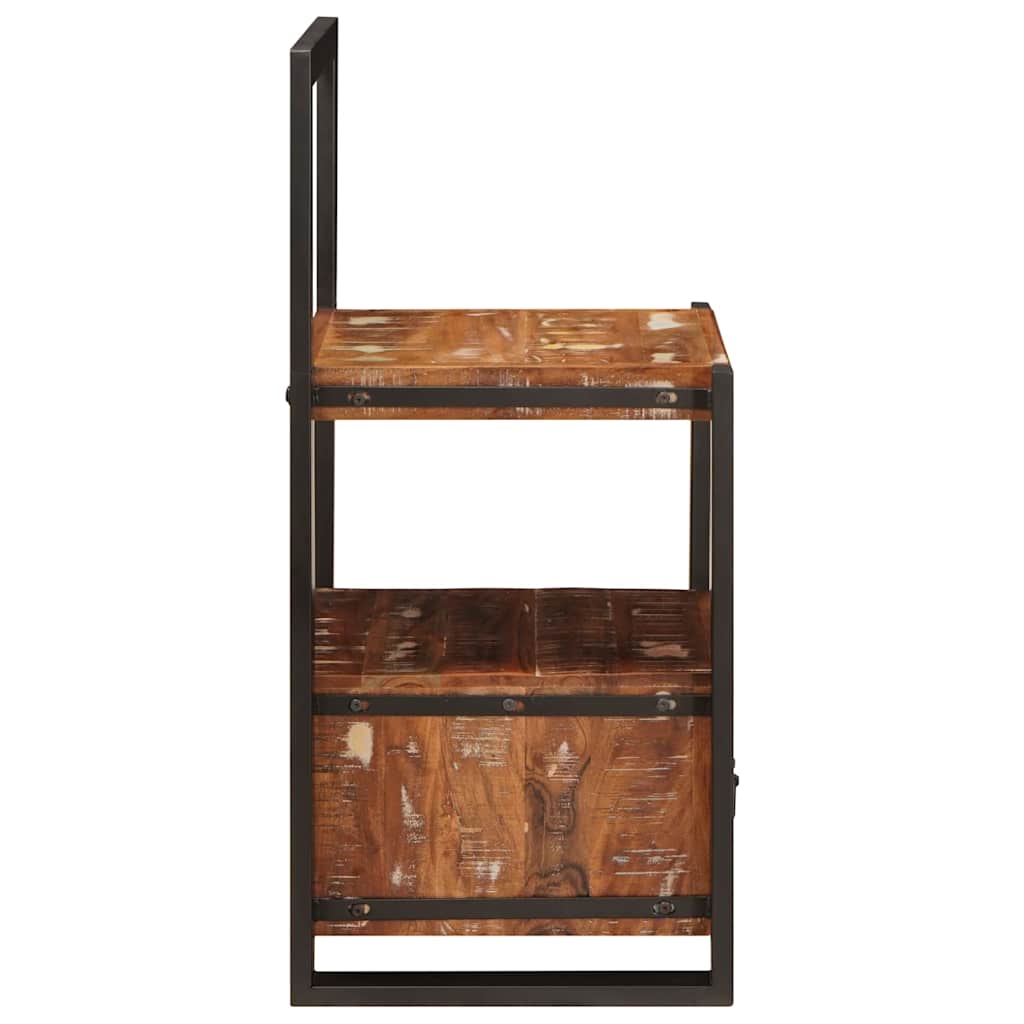 Kledinghouder met lade Multikleur Massief Gerecycled Hout is nu te koop bij PeponiXL, paradijselijk wonen!