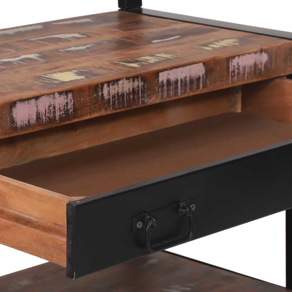 Keukenrek Multikleur 80 x 40 x 160 cm Massief gerecycled hout is nu te koop bij PeponiXL, paradijselijk wonen!