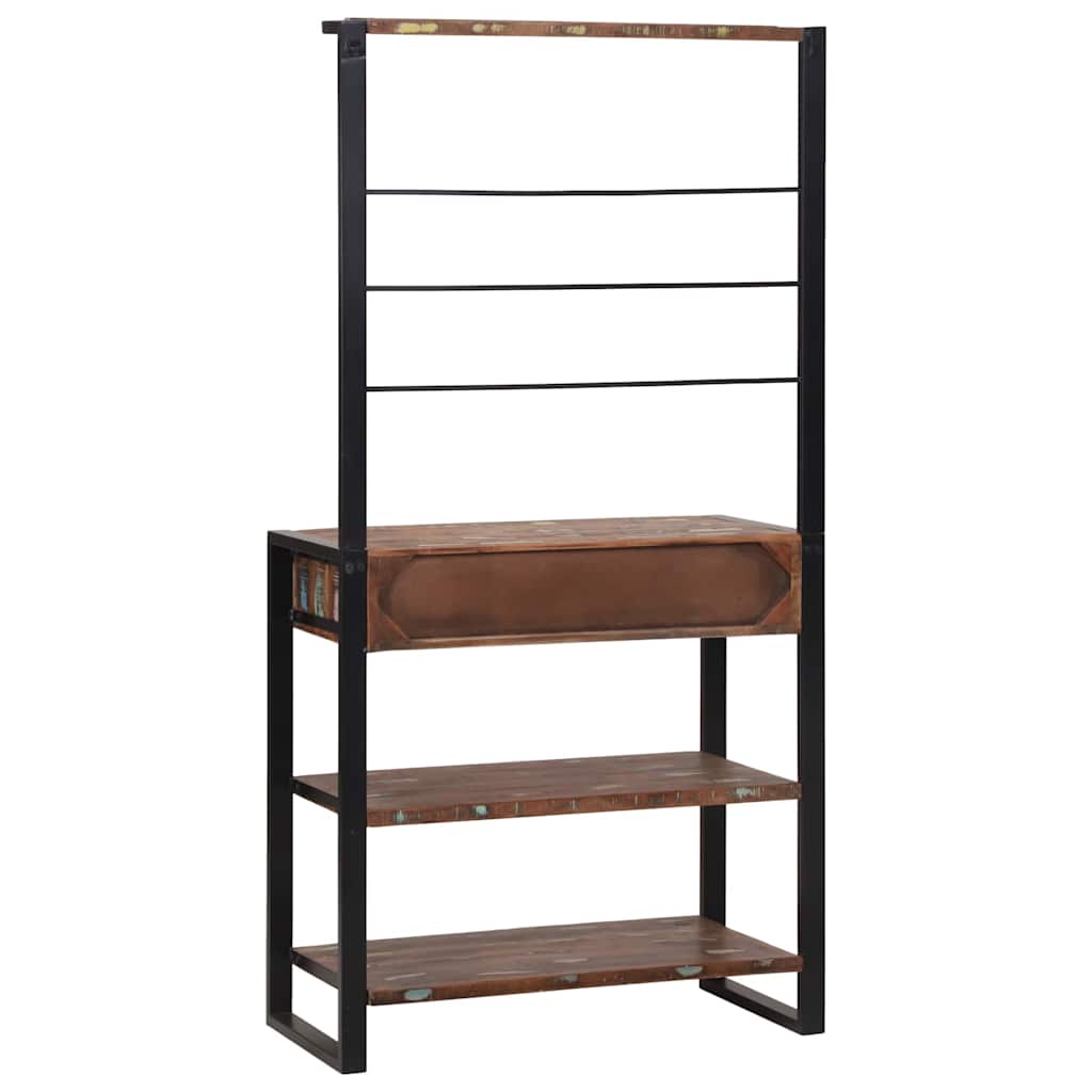 Keukenrek Multikleur 80 x 40 x 160 cm Massief gerecycled hout is nu te koop bij PeponiXL, paradijselijk wonen!