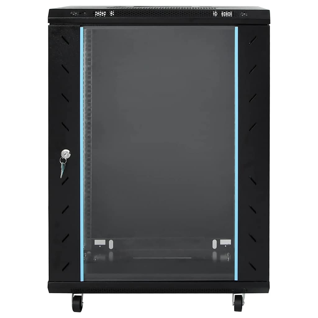 Netwerkkast 15U 19" IP20 60x45x86 cm zwart is nu te koop bij PeponiXL, paradijselijk wonen!