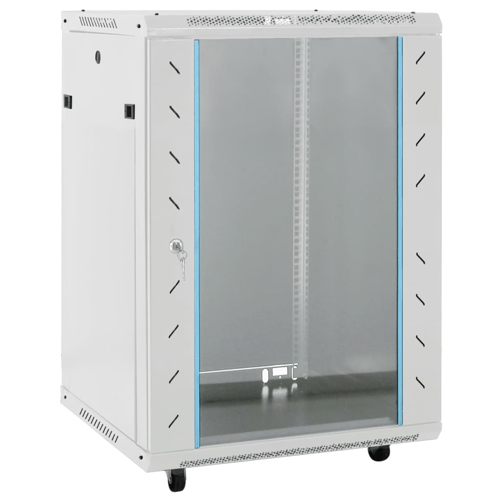 Netwerkkast 15U 19" IP20 60x45x86 cm grijs is nu te koop bij PeponiXL, paradijselijk wonen!