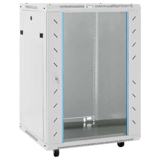 Netwerkkast 15U 19" IP20 60x45x86 cm grijs is nu te koop bij PeponiXL, paradijselijk wonen!