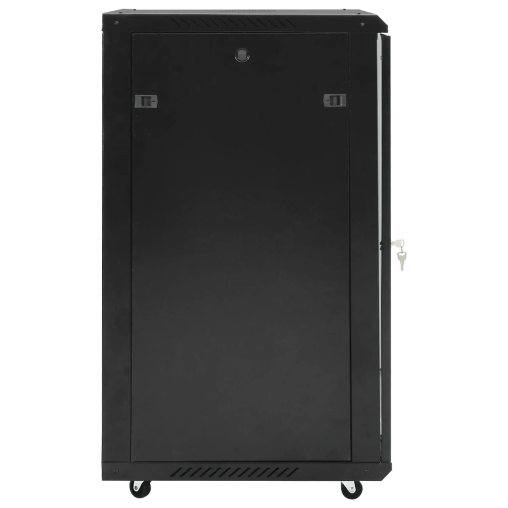 Netwerkkast 18U 19" IP20 60x60x100 cm zwart is nu te koop bij PeponiXL, paradijselijk wonen!