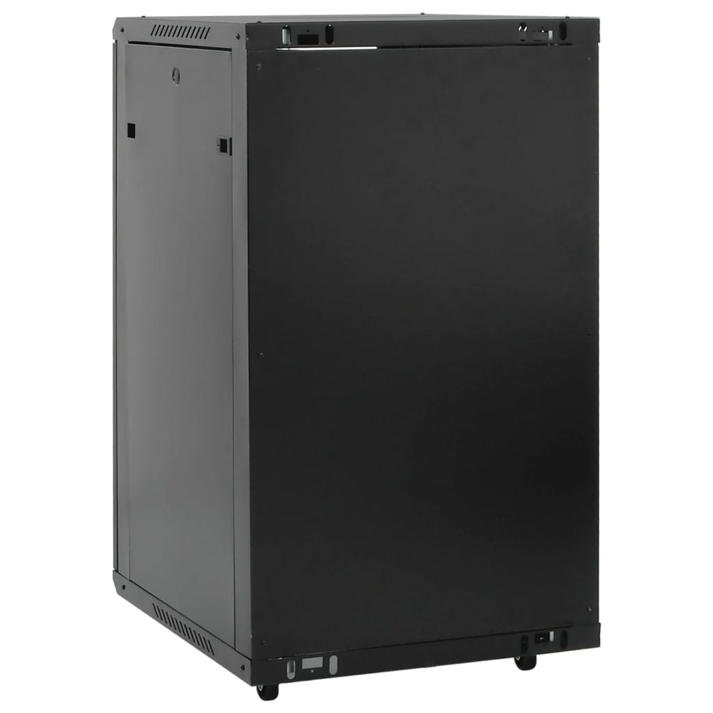 Netwerkkast 18U 19" IP20 60x60x100 cm zwart is nu te koop bij PeponiXL, paradijselijk wonen!