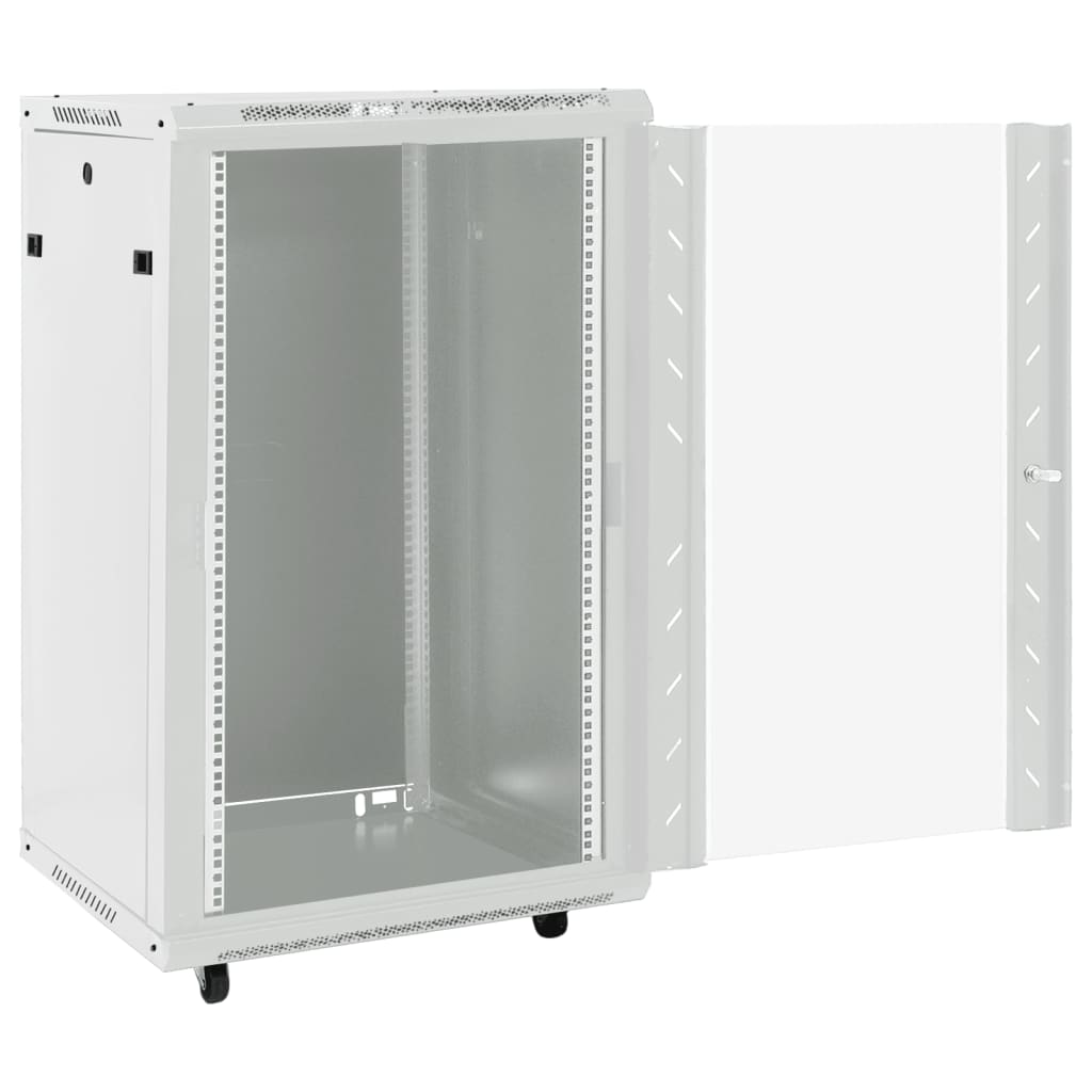 Netwerkkast 18U 19" IP20 60x60x100 cm grijs is nu te koop bij PeponiXL, paradijselijk wonen!