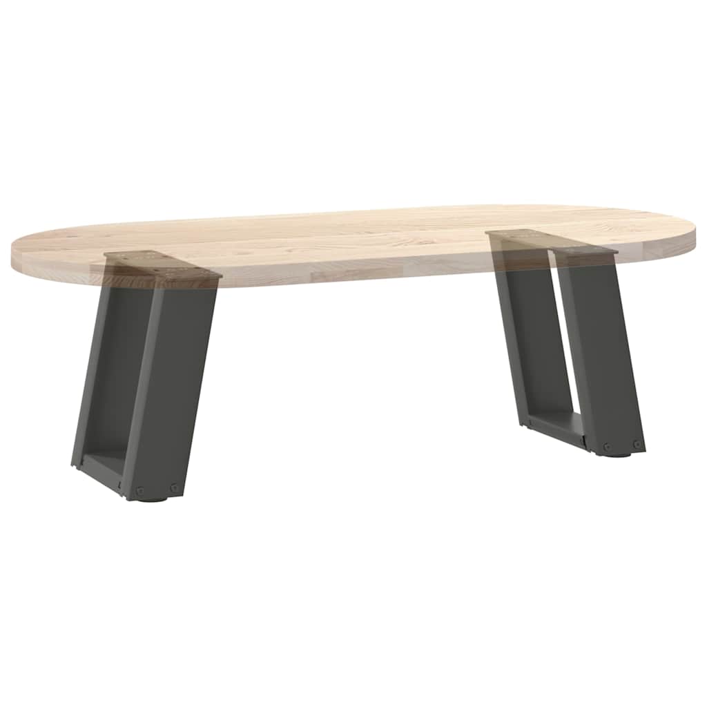 Salontafelpoten 2 st U-vormig 30x(30-31) cm staal antraciet is nu te koop bij PeponiXL, paradijselijk wonen!