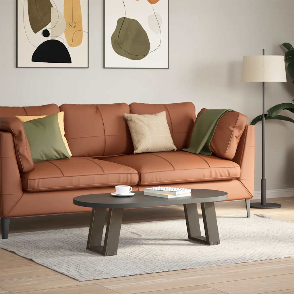 Salontafelpoten 2 st U-vormig 30x(30-31) cm staal naturel is nu te koop bij PeponiXL, paradijselijk wonen!