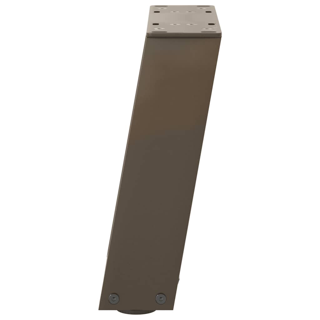 Salontafelpoten 2 st U-vormig 30x(30-31) cm staal naturel is nu te koop bij PeponiXL, paradijselijk wonen!
