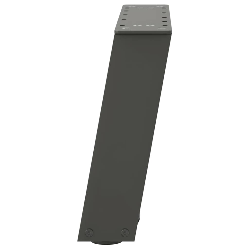 Salontafelpoten 2 st U-vormig 50x(30-31) cm staal antraciet is nu te koop bij PeponiXL, paradijselijk wonen!