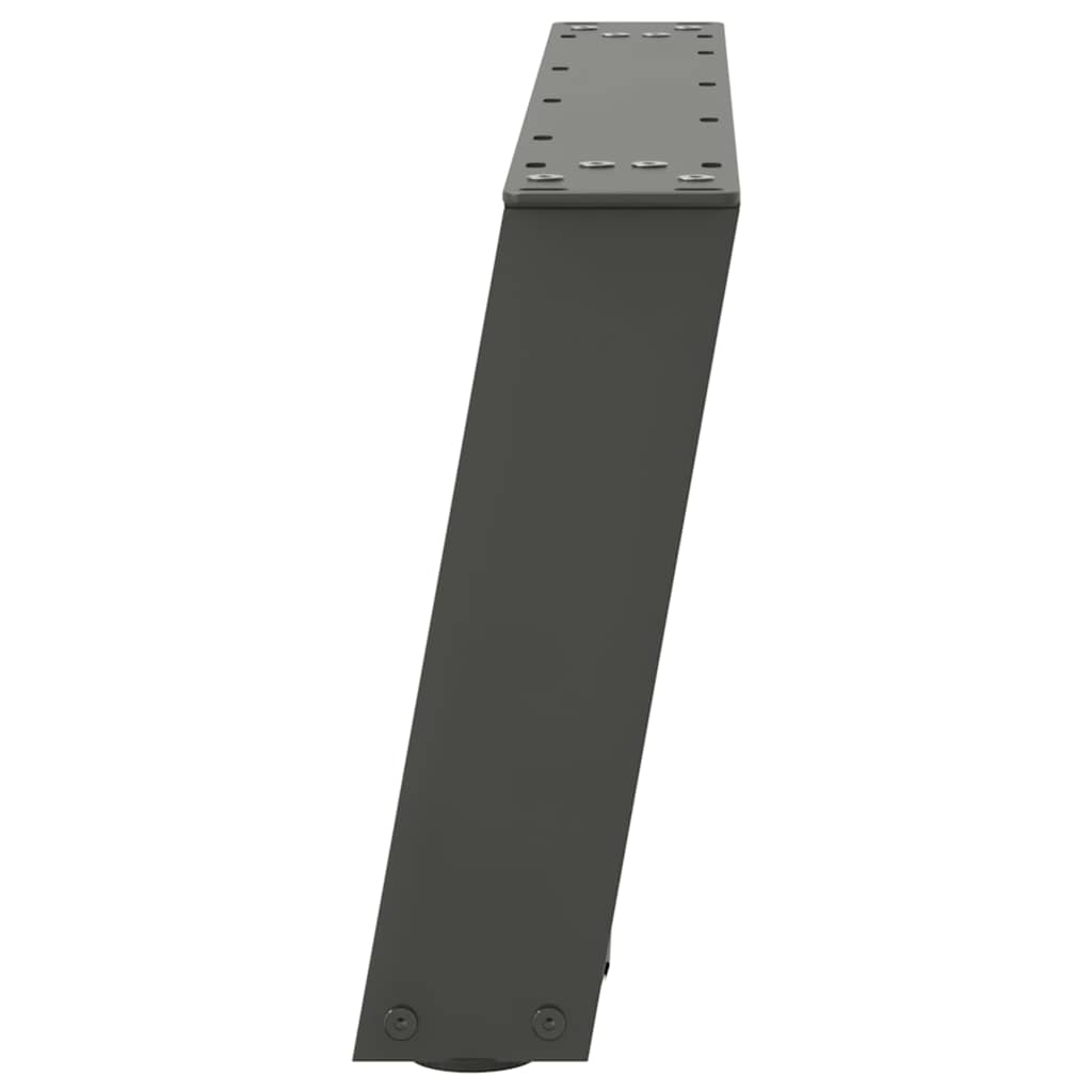 Salontafelpoten 2 st U-vormig 60x(30-31) cm staal antraciet is nu te koop bij PeponiXL, paradijselijk wonen!