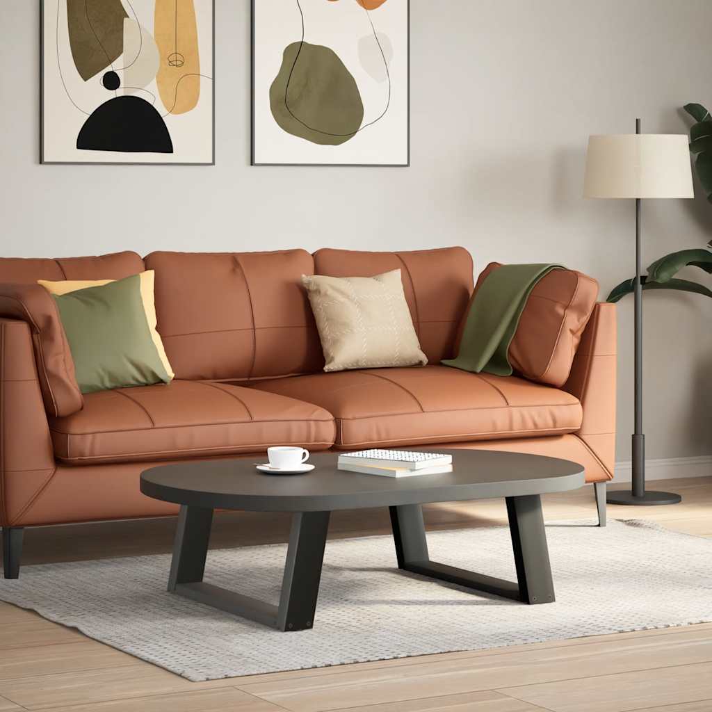 Salontafelpoten 2 st U-vormig 70x(30-31) cm staal antraciet is nu te koop bij PeponiXL, paradijselijk wonen!