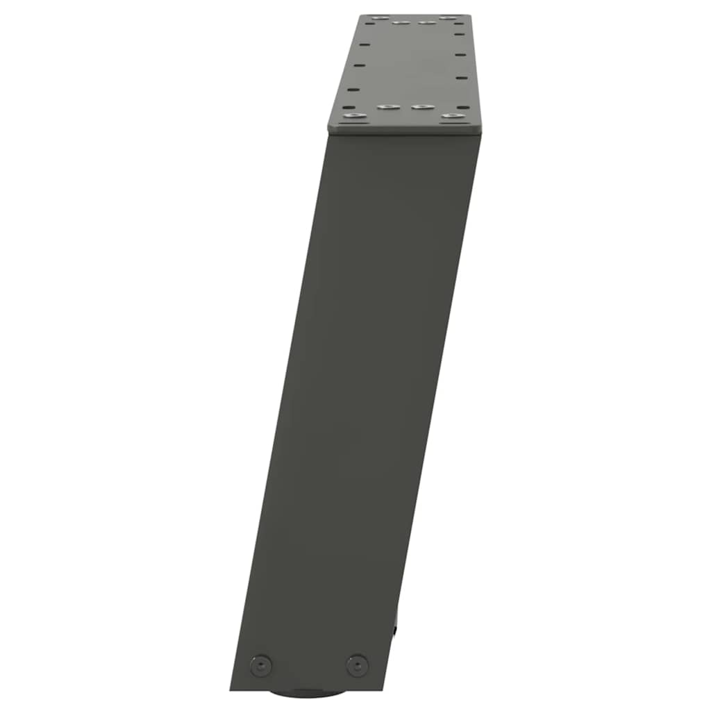 Salontafelpoten 2 st U-vormig 70x(30-31) cm staal antraciet is nu te koop bij PeponiXL, paradijselijk wonen!