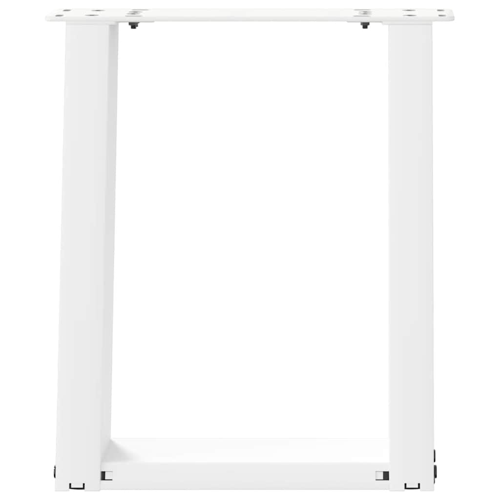 Salontafelpoten 2 st U-vormig 28x(42-43) cm staal wit is nu te koop bij PeponiXL, paradijselijk wonen!